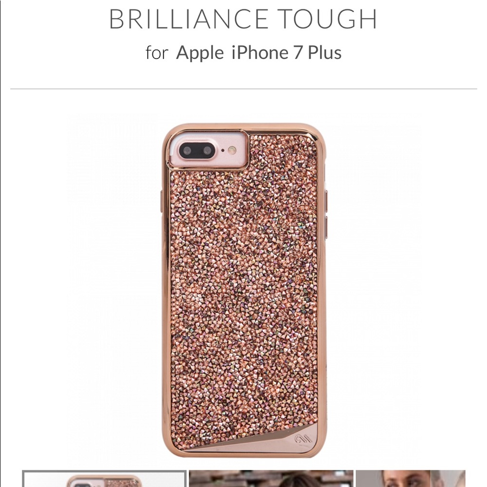 Swarovski Crystal CaseMate Case iPhone 7+